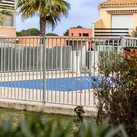 Cap D'Agde Suit'Appart T1 Pinede 26 M2 Balcon 10 M2 Buitenkant foto